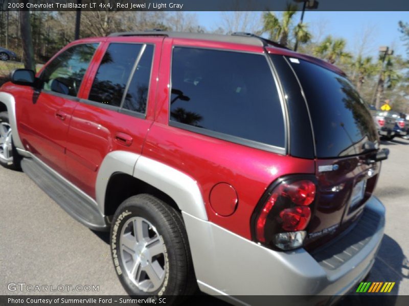 Red Jewel / Light Gray 2008 Chevrolet TrailBlazer LT 4x4