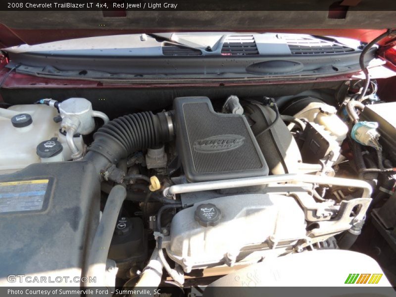Red Jewel / Light Gray 2008 Chevrolet TrailBlazer LT 4x4