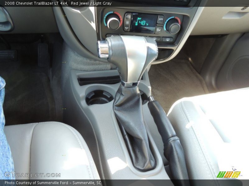 Red Jewel / Light Gray 2008 Chevrolet TrailBlazer LT 4x4