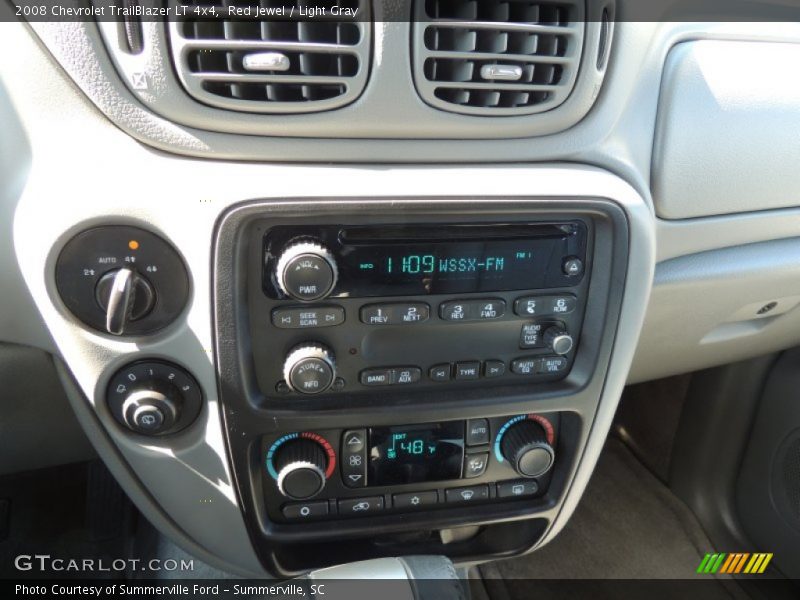 Red Jewel / Light Gray 2008 Chevrolet TrailBlazer LT 4x4