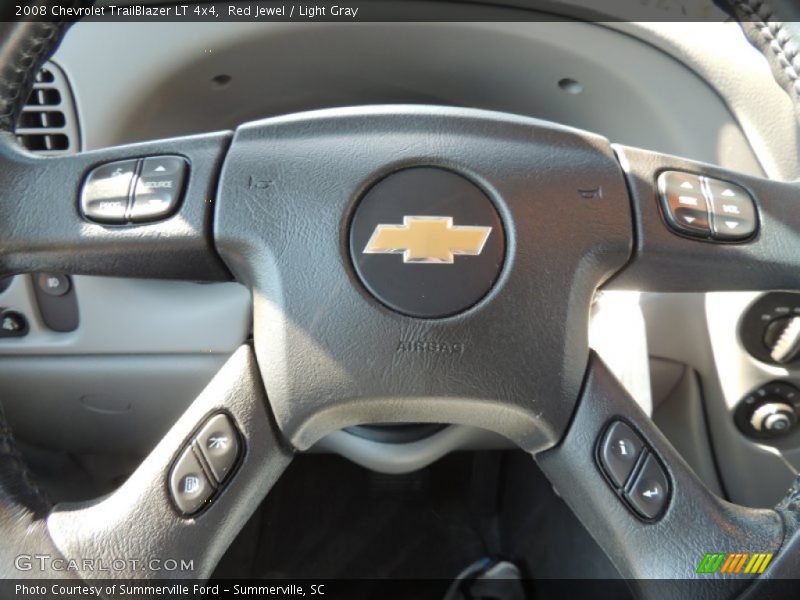 Red Jewel / Light Gray 2008 Chevrolet TrailBlazer LT 4x4