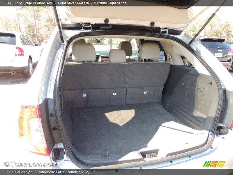 Ingot Silver Metallic / Medium Light Stone 2013 Ford Edge Limited AWD