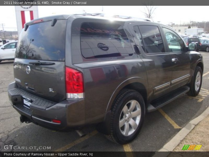 Smoke Gray / Charcoal 2011 Nissan Armada SL 4WD