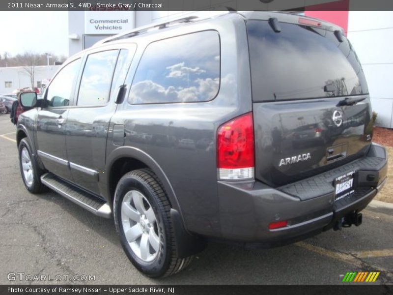 Smoke Gray / Charcoal 2011 Nissan Armada SL 4WD