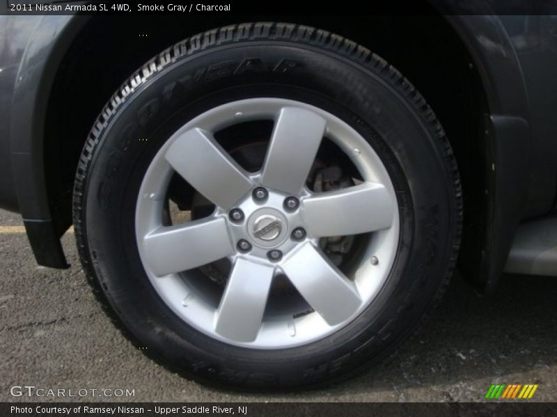 Smoke Gray / Charcoal 2011 Nissan Armada SL 4WD