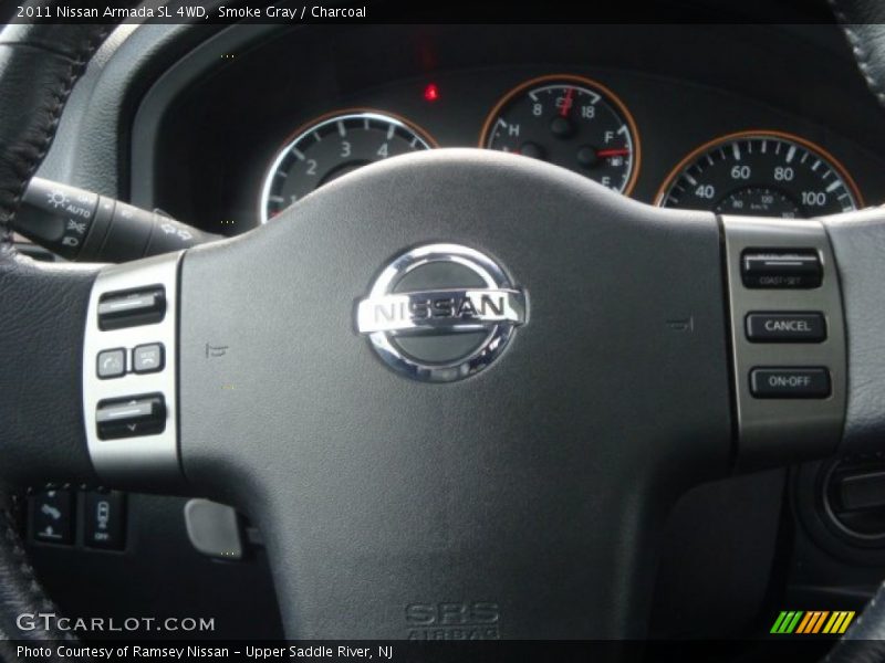 Smoke Gray / Charcoal 2011 Nissan Armada SL 4WD
