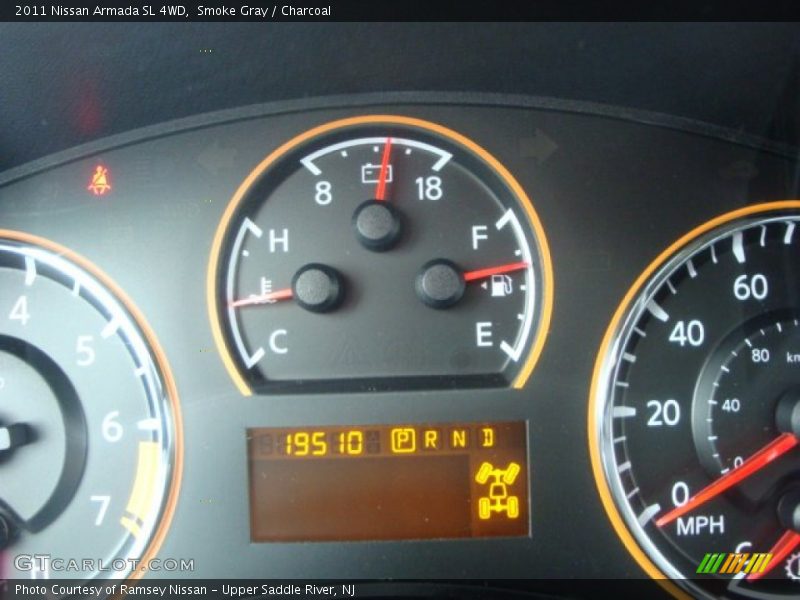 Smoke Gray / Charcoal 2011 Nissan Armada SL 4WD