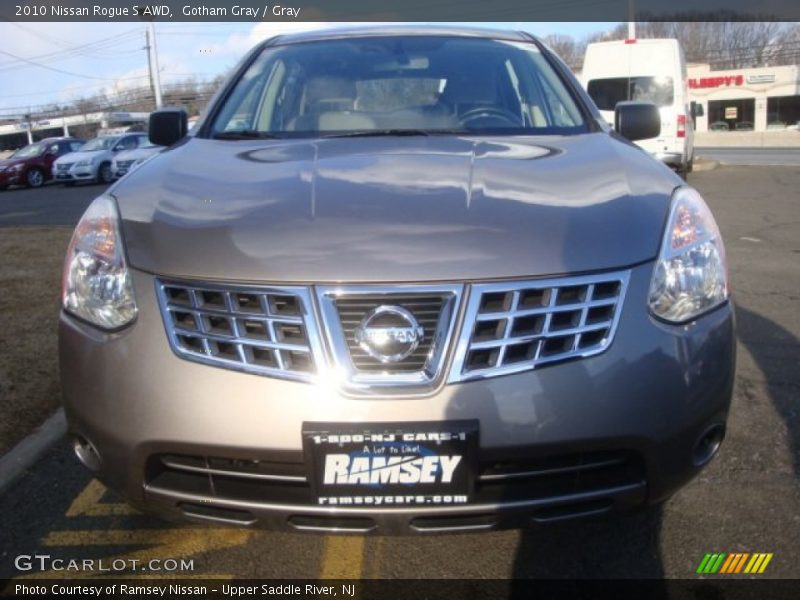 Gotham Gray / Gray 2010 Nissan Rogue S AWD