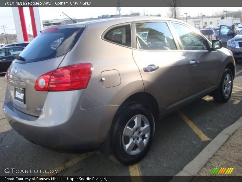 Gotham Gray / Gray 2010 Nissan Rogue S AWD