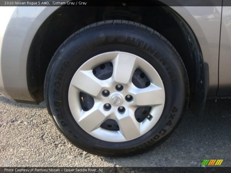 Gotham Gray / Gray 2010 Nissan Rogue S AWD