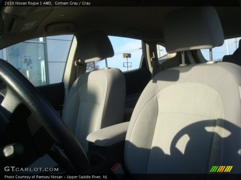 Gotham Gray / Gray 2010 Nissan Rogue S AWD