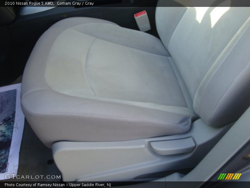 Gotham Gray / Gray 2010 Nissan Rogue S AWD