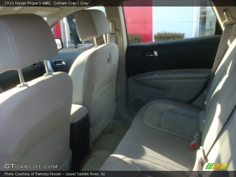 Gotham Gray / Gray 2010 Nissan Rogue S AWD