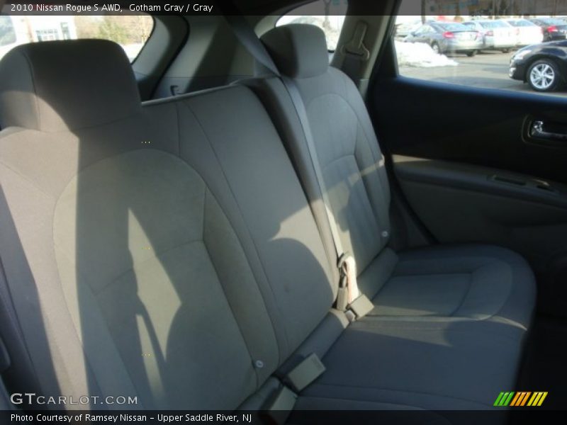 Gotham Gray / Gray 2010 Nissan Rogue S AWD