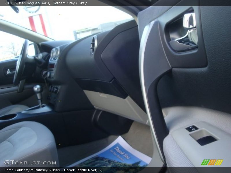 Gotham Gray / Gray 2010 Nissan Rogue S AWD