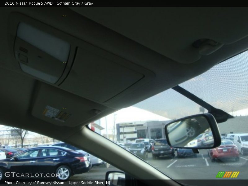 Gotham Gray / Gray 2010 Nissan Rogue S AWD