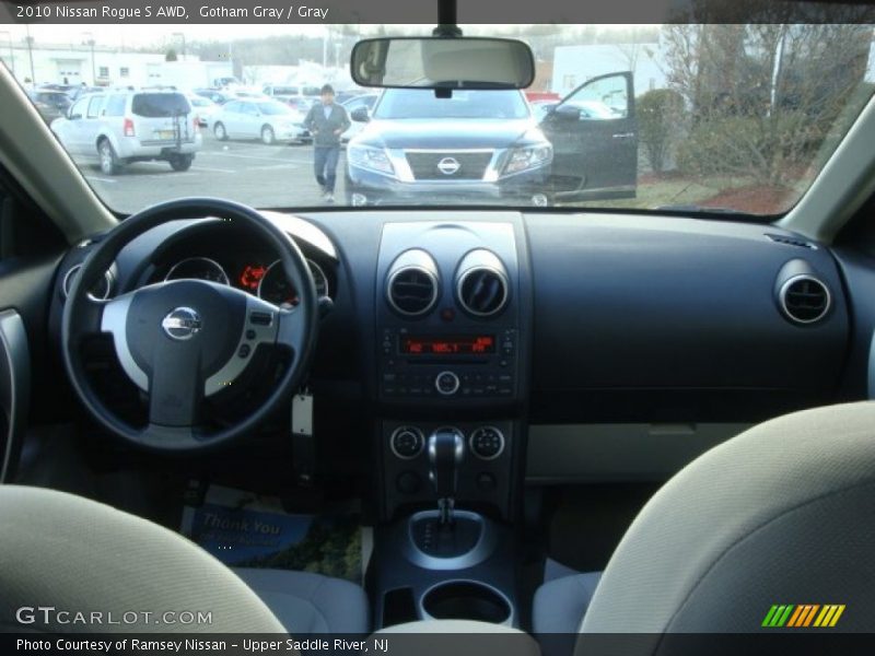 Gotham Gray / Gray 2010 Nissan Rogue S AWD