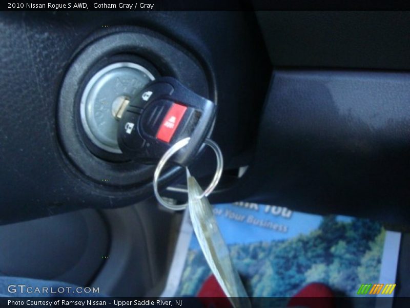 Gotham Gray / Gray 2010 Nissan Rogue S AWD