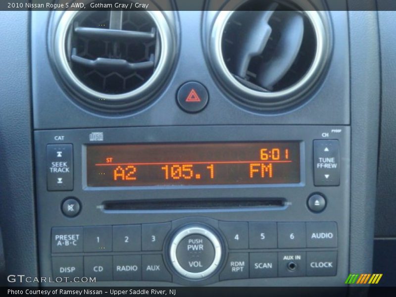 Gotham Gray / Gray 2010 Nissan Rogue S AWD