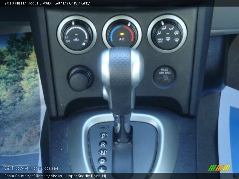 Gotham Gray / Gray 2010 Nissan Rogue S AWD