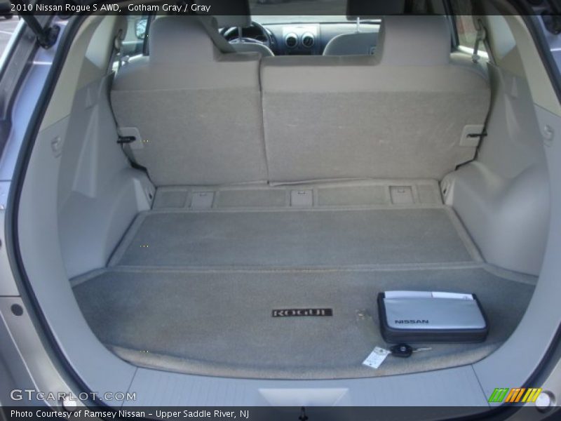 Gotham Gray / Gray 2010 Nissan Rogue S AWD