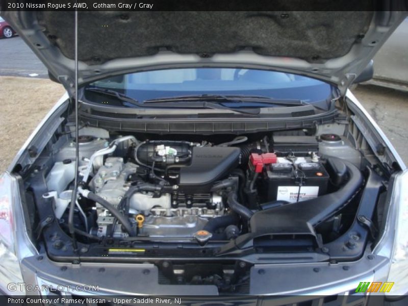 Gotham Gray / Gray 2010 Nissan Rogue S AWD