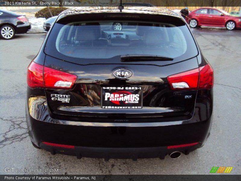 Ebony Black / Black 2011 Kia Forte SX