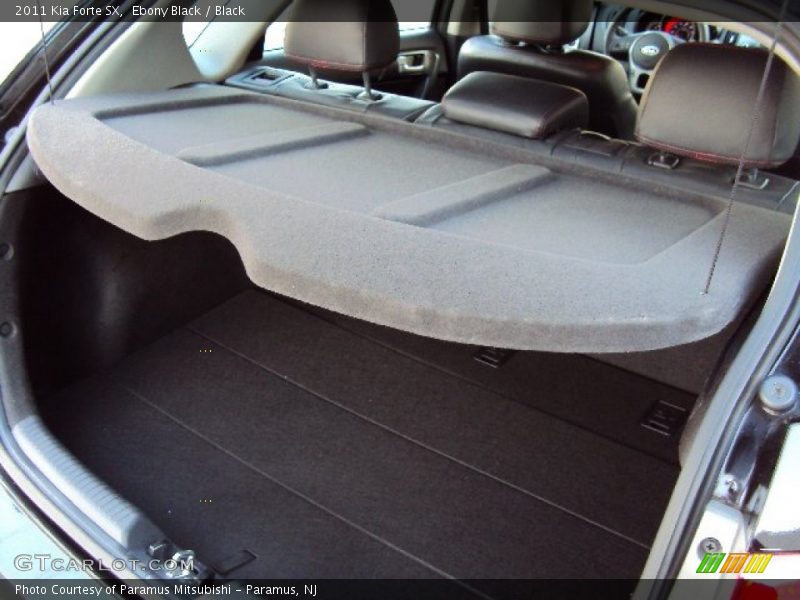 Ebony Black / Black 2011 Kia Forte SX