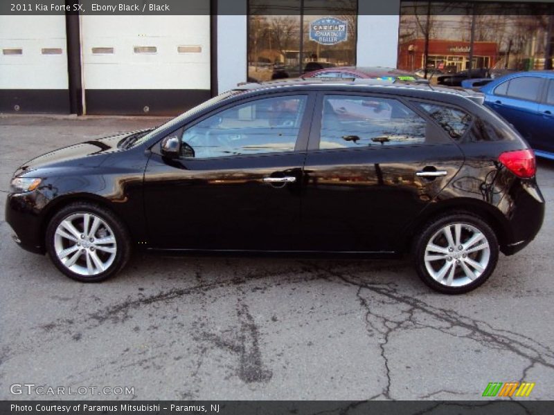 Ebony Black / Black 2011 Kia Forte SX