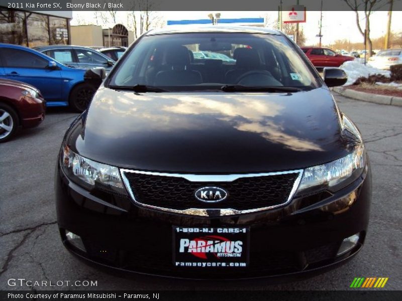 Ebony Black / Black 2011 Kia Forte SX