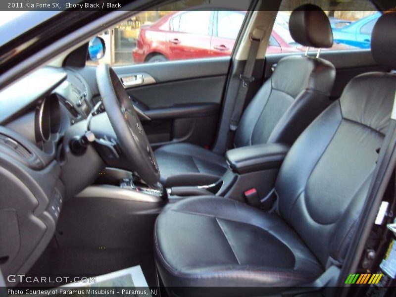 Ebony Black / Black 2011 Kia Forte SX