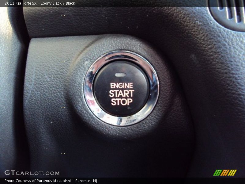 Ebony Black / Black 2011 Kia Forte SX