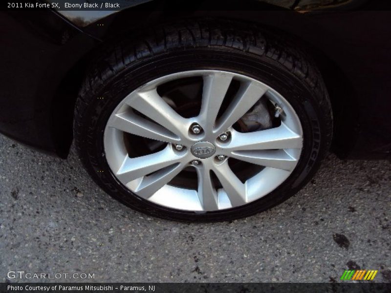 Ebony Black / Black 2011 Kia Forte SX