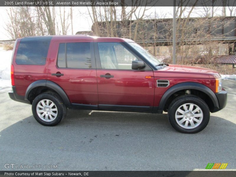 Alveston Red Metallic / Alpaca Beige 2005 Land Rover LR3 V8 SE