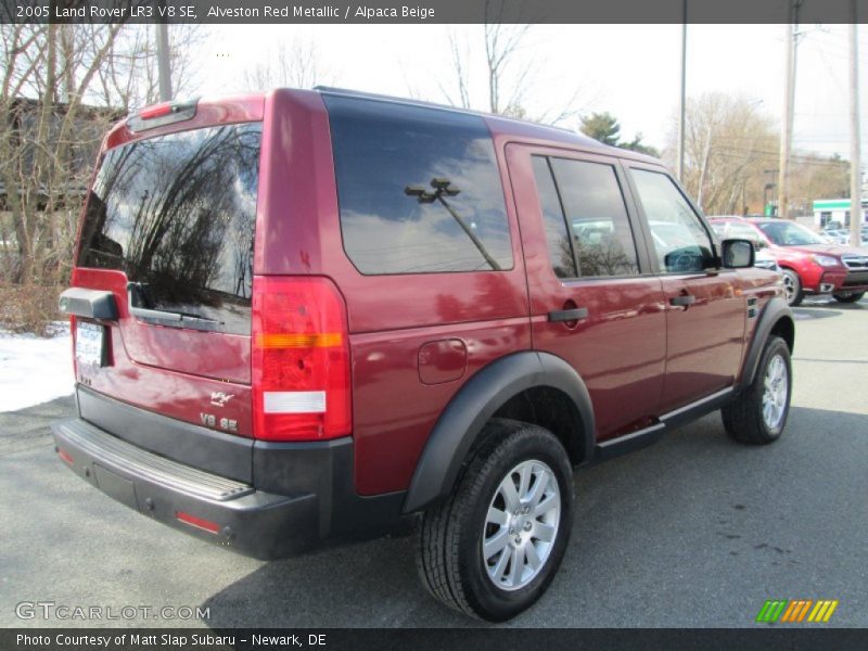 Alveston Red Metallic / Alpaca Beige 2005 Land Rover LR3 V8 SE