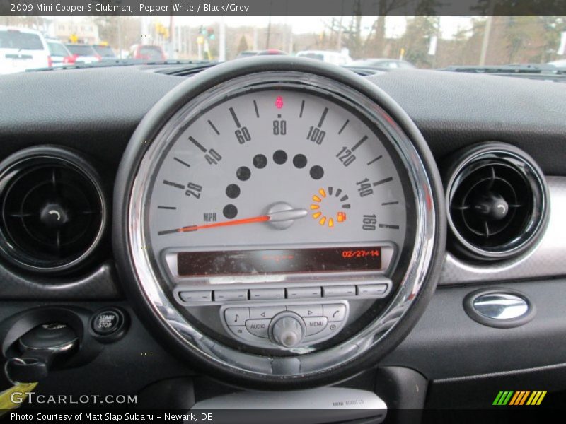Pepper White / Black/Grey 2009 Mini Cooper S Clubman