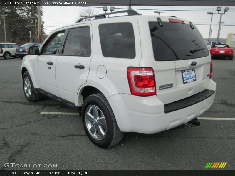 White Suede / Stone 2011 Ford Escape XLT V6