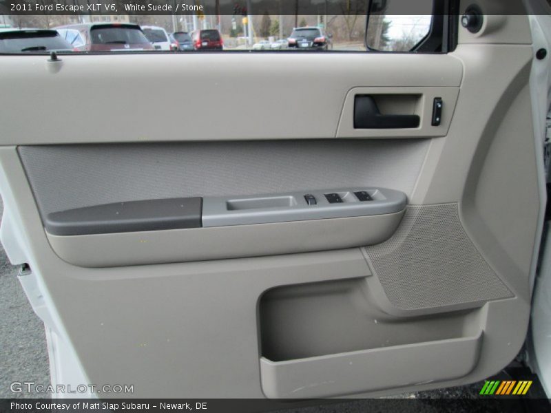 White Suede / Stone 2011 Ford Escape XLT V6