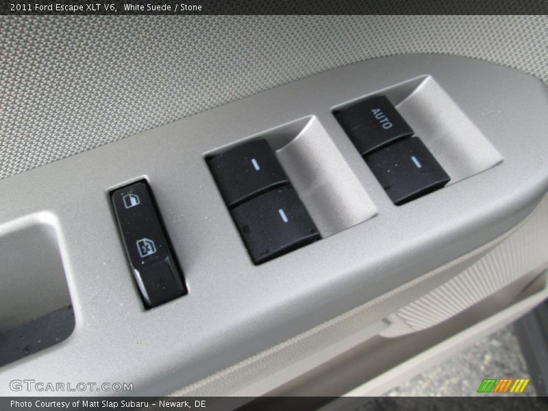 White Suede / Stone 2011 Ford Escape XLT V6