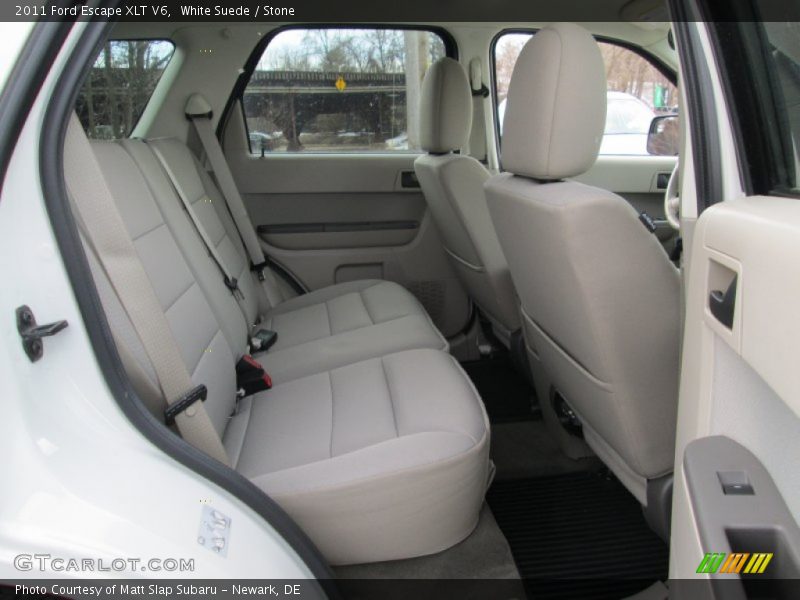 White Suede / Stone 2011 Ford Escape XLT V6