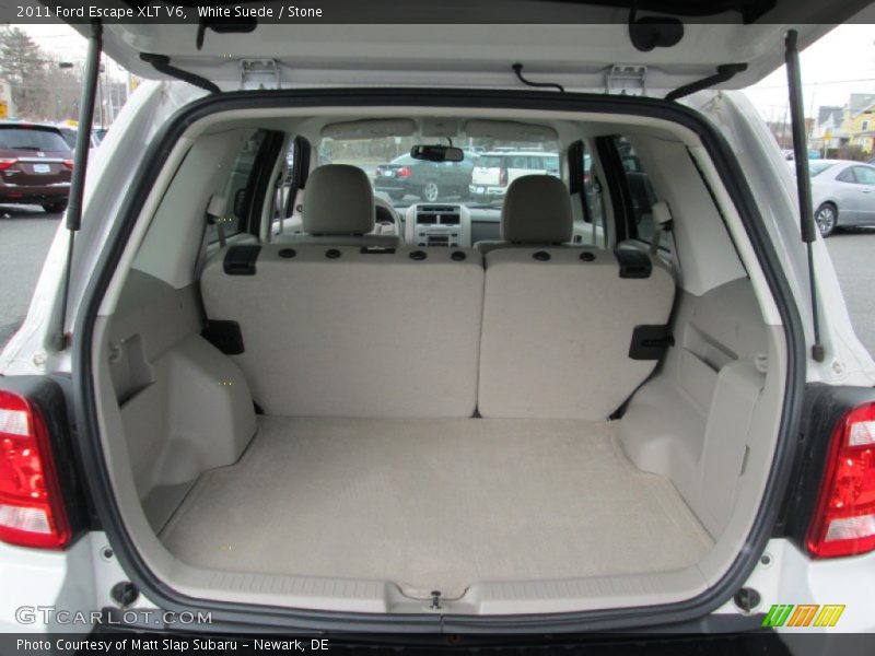 White Suede / Stone 2011 Ford Escape XLT V6