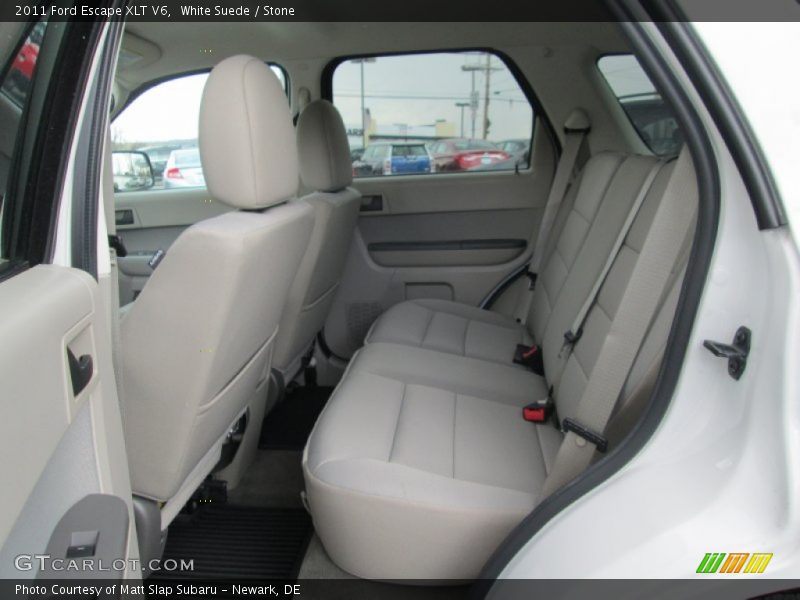 White Suede / Stone 2011 Ford Escape XLT V6