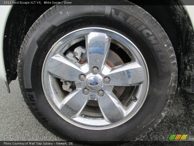 White Suede / Stone 2011 Ford Escape XLT V6