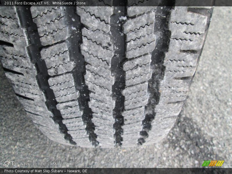White Suede / Stone 2011 Ford Escape XLT V6