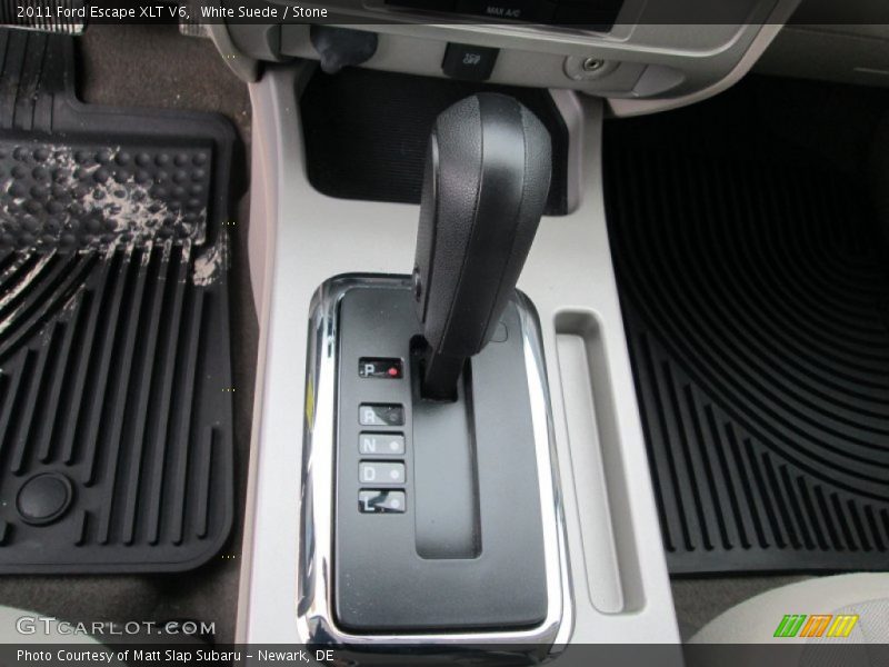 White Suede / Stone 2011 Ford Escape XLT V6