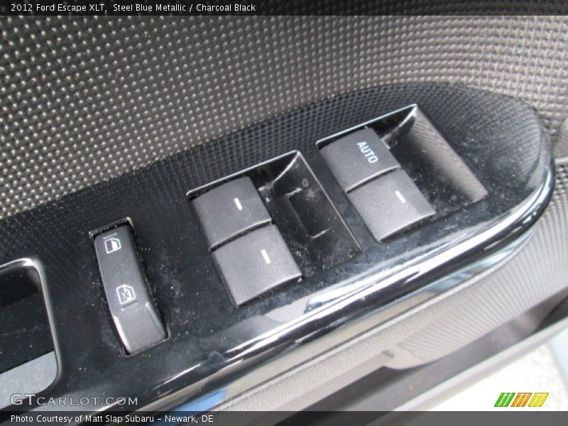Steel Blue Metallic / Charcoal Black 2012 Ford Escape XLT