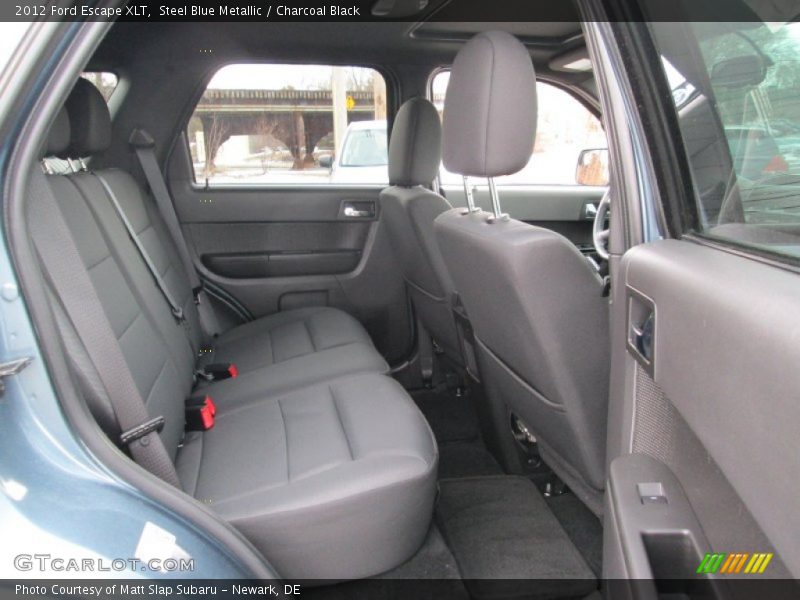 Steel Blue Metallic / Charcoal Black 2012 Ford Escape XLT