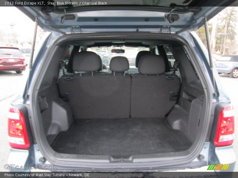 Steel Blue Metallic / Charcoal Black 2012 Ford Escape XLT