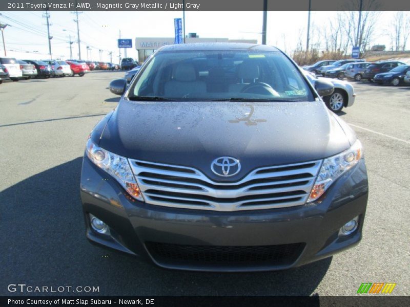 Magnetic Gray Metallic / Light Gray 2011 Toyota Venza I4 AWD