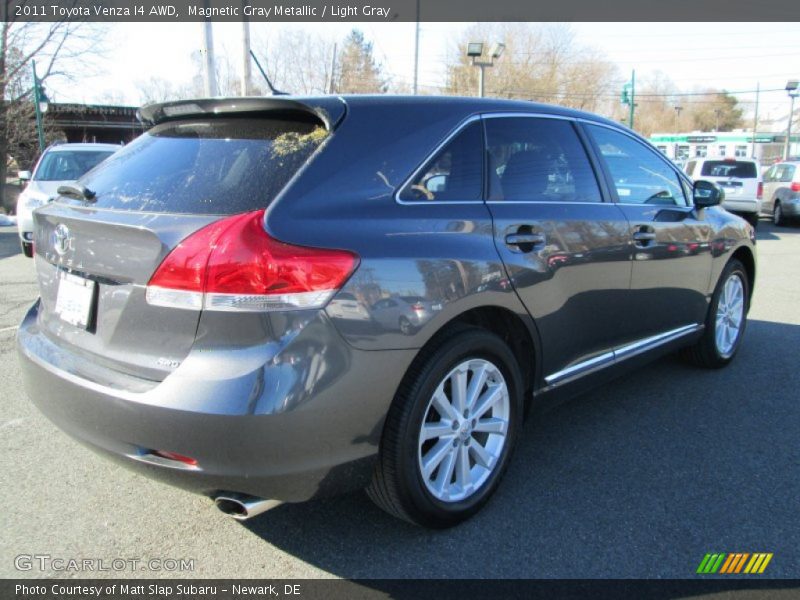 Magnetic Gray Metallic / Light Gray 2011 Toyota Venza I4 AWD